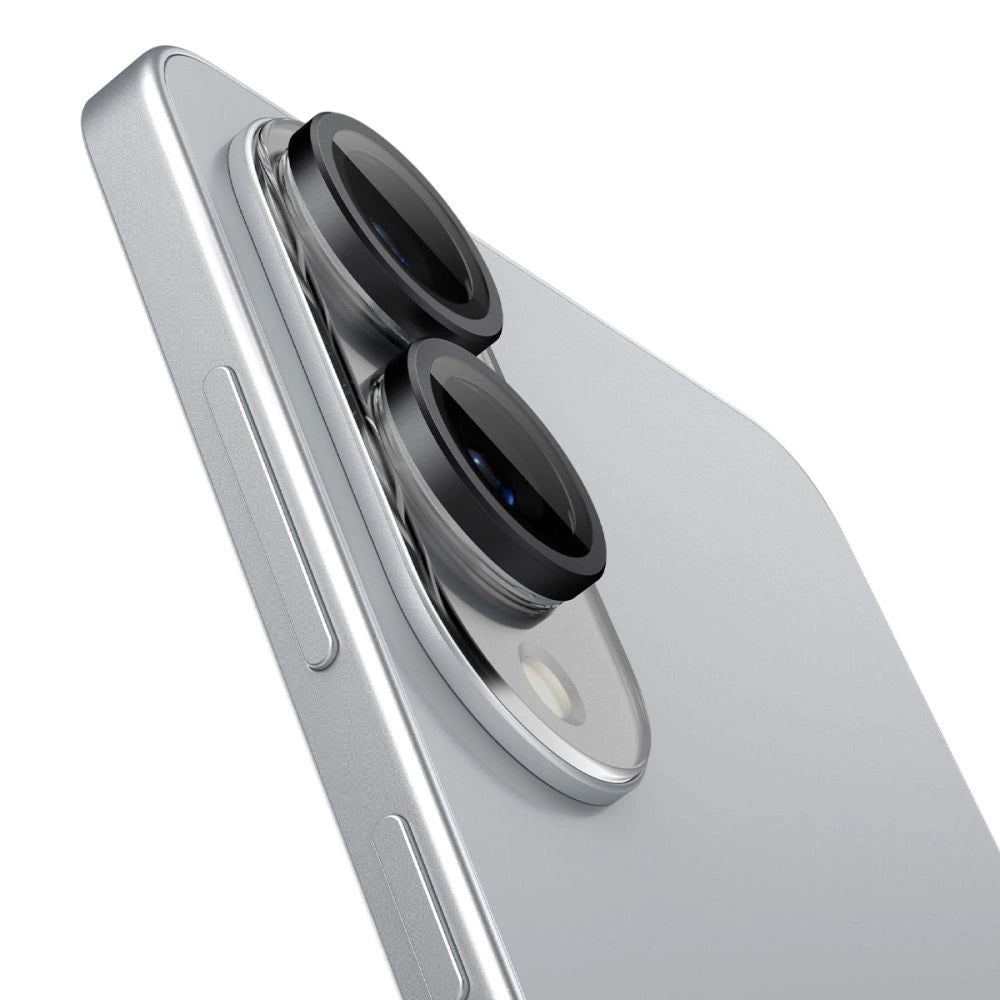 Spigen Optik Pro GLAS.TR &quot;Ez Fit&quot; 2-pack Camera Cover for Samsung Galaxy S25 Edge - Black_2