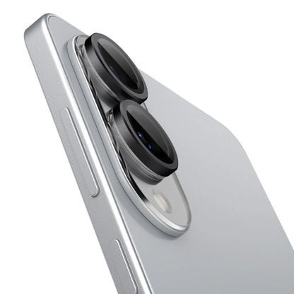 Spigen Optik Pro GLAS.TR &quot;Ez Fit&quot; 2-pack Camera Cover for Samsung Galaxy S25 Edge - Black_2