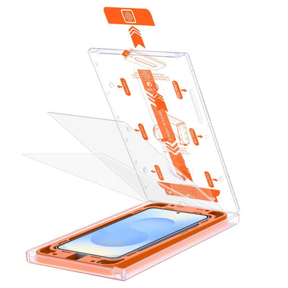 Tech-Protect Quick Set+ Tempered Glass for Samsung Galaxy S25 - Transparent_1