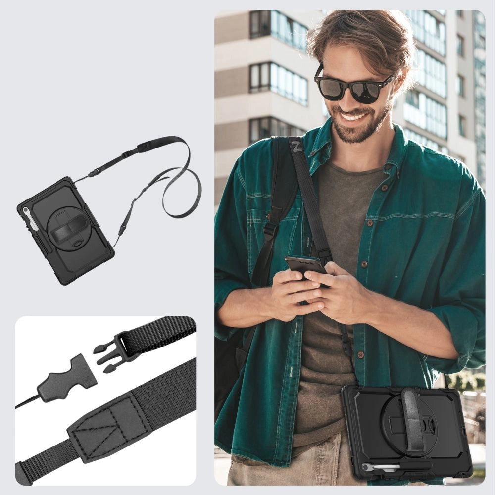Tech-Protect Solid Case for Samsung Galaxy Tab S10 FE+ - Black_7