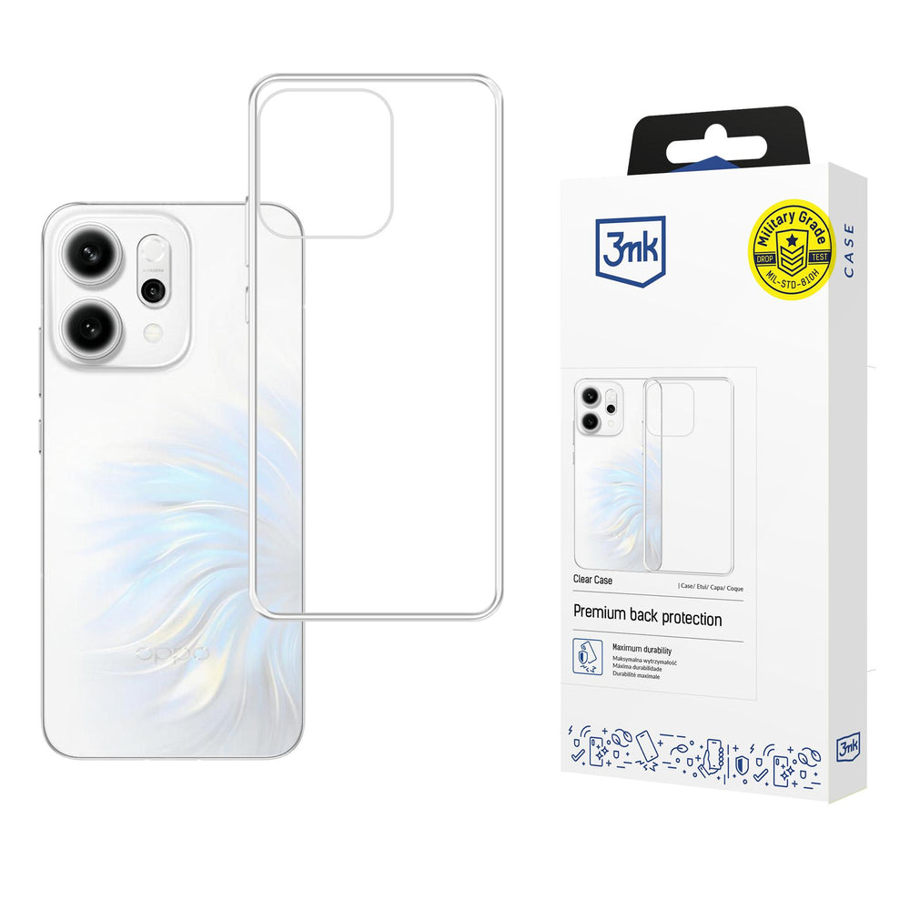 3mk Clear Case for Oppo Reno 14 - transparent_0