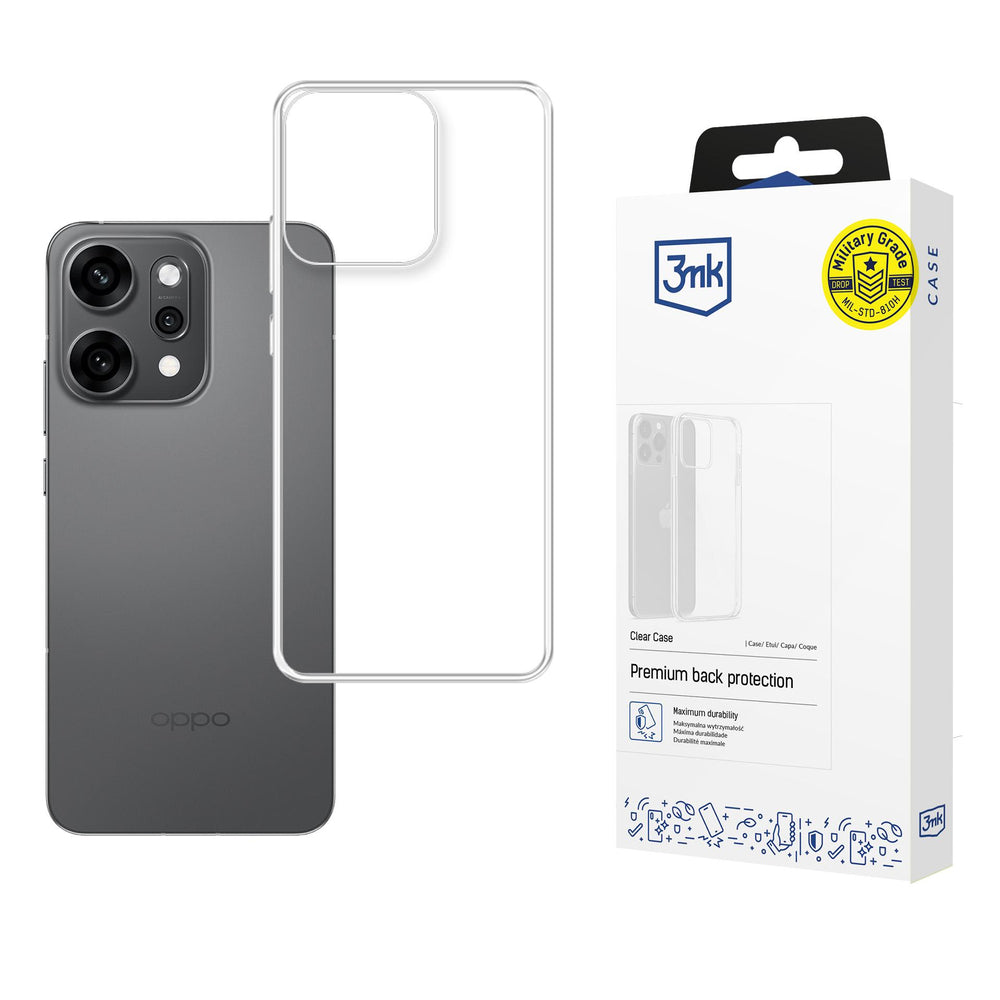 3mk Clear Case for Oppo Reno 14 Pro - transparent_0