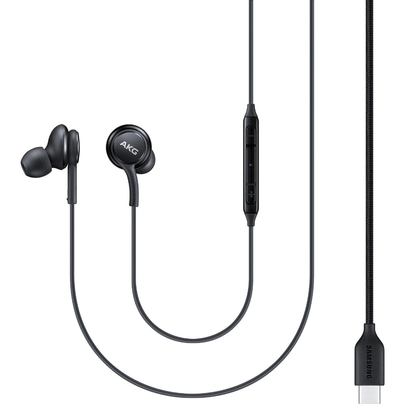 Samsung EO-IC100BBE USB-C Stereo Hi-Fi Wired Headphones (OOB Bulk - Replacement Packaging) - Black_1