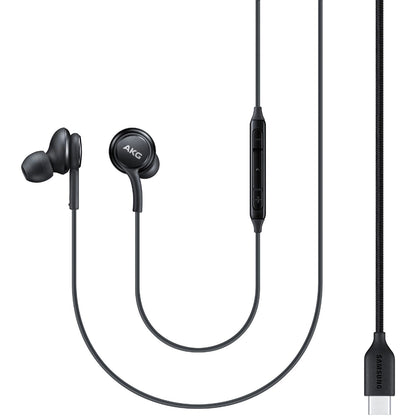 Samsung EO-IC100BBE USB-C Stereo Hi-Fi Wired Headphones (OOB Bulk - Replacement Packaging) - Black_1