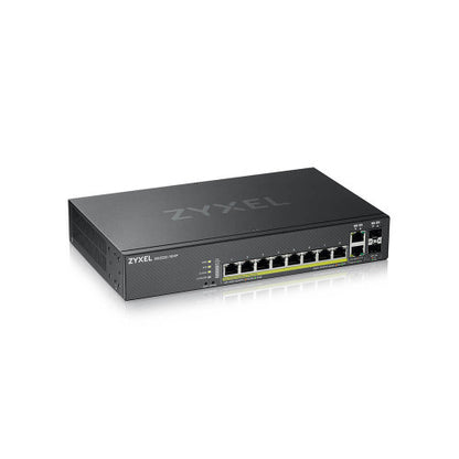 Zyxel GS2220-10HP-EU0101F switch Gestionado L2 Gigabit Ethernet (10/100/1000) Energía sobre Ethernet (PoE) Negro_1