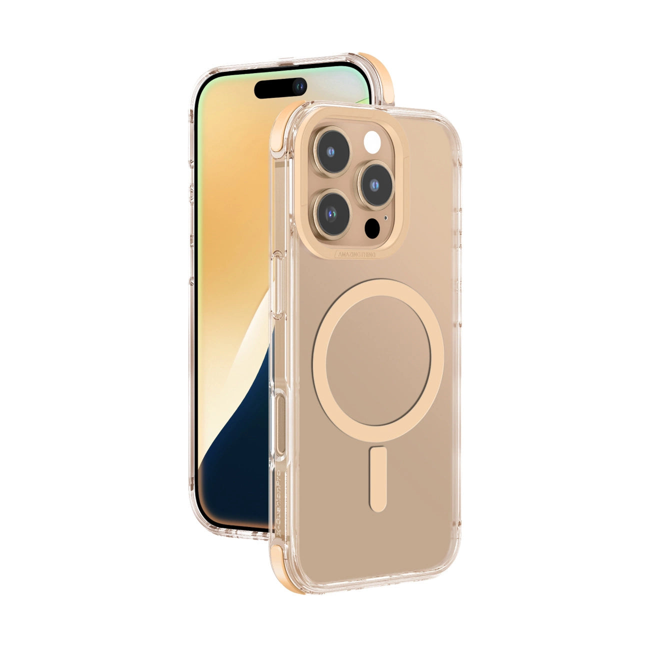 AmazingThing Omni Mag Case for iPhone 16 Pro Max - Rose Gold_0
