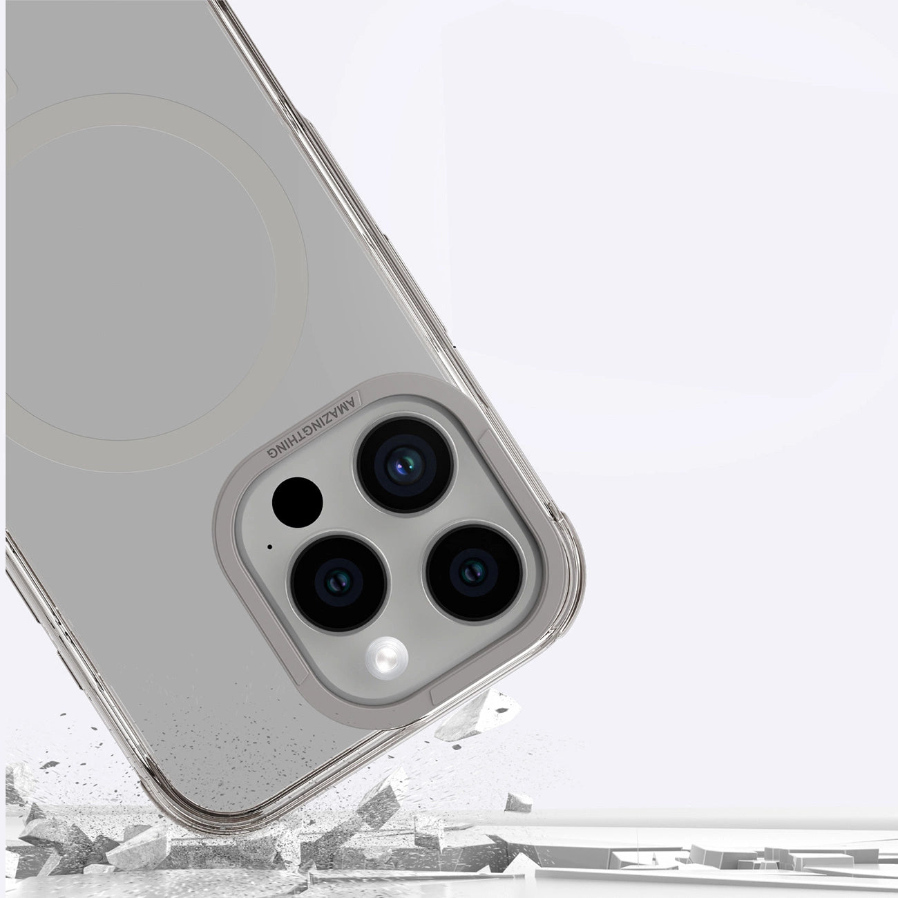 AmazingThing Omni Mag Case for iPhone 16 Pro - Gray_8
