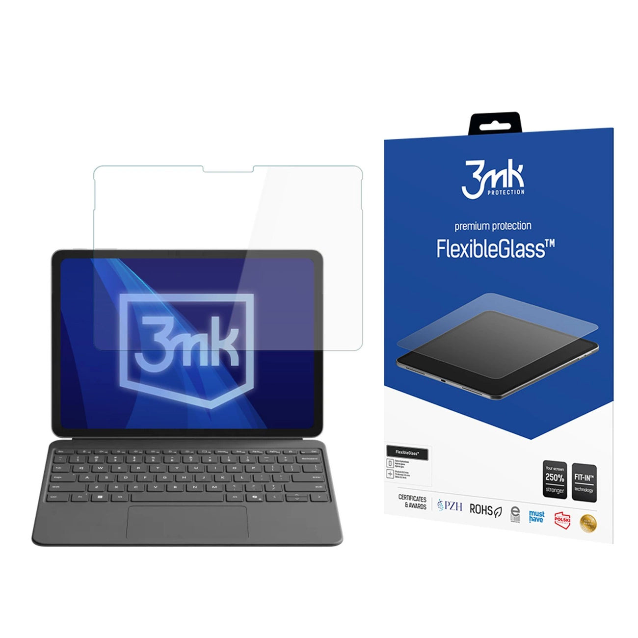 Hybrid glass 3mk FlexibleGlass for Microsoft Surface Pro Copilot+ 12&quot;_0