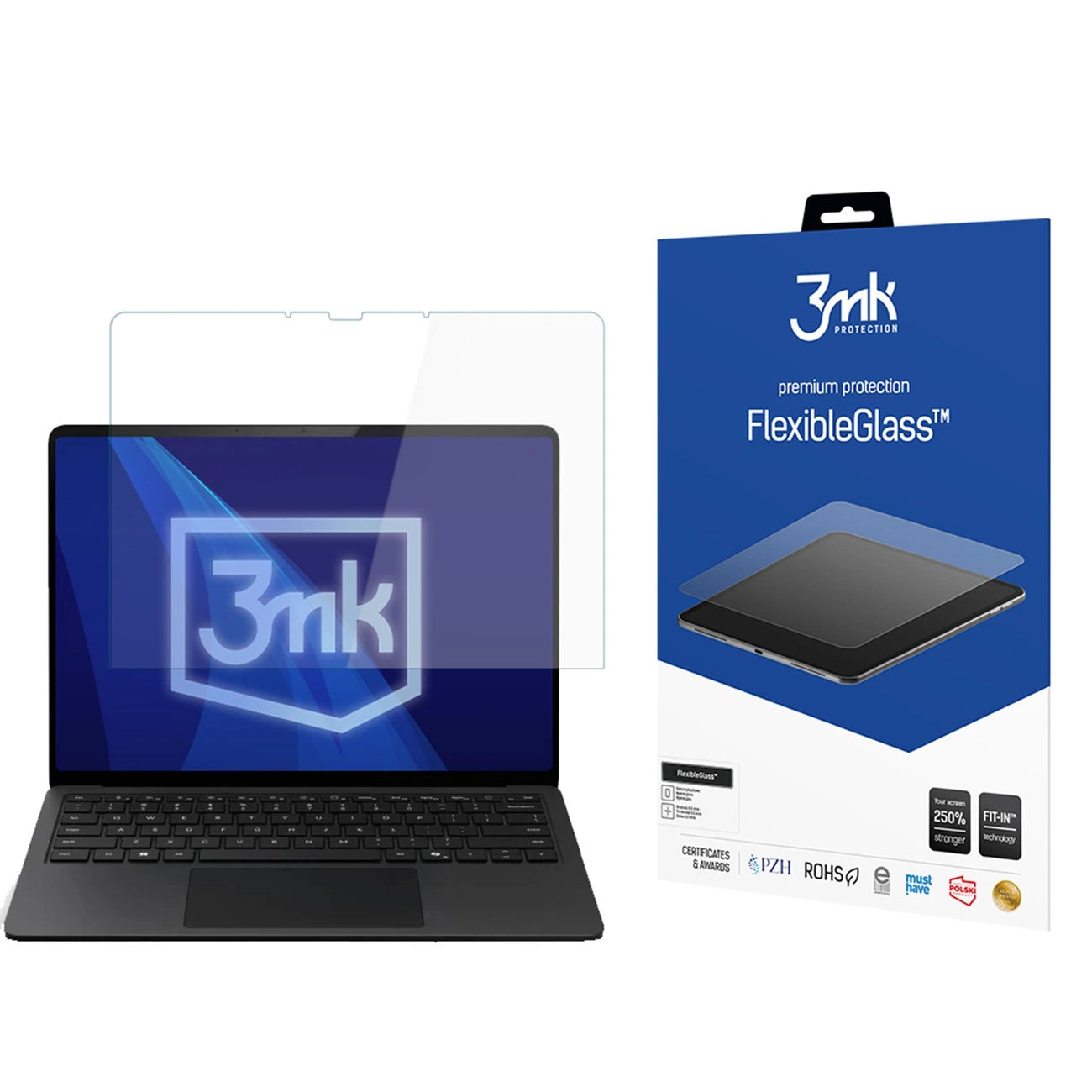 Hybrid glass 3mk FlexibleGlass for Microsoft Surface Laptop Copilot+ 13&quot;_0