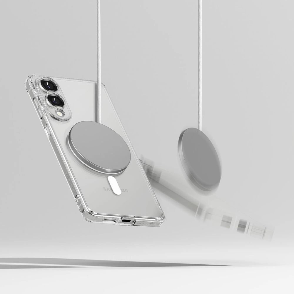 Ringke Fusion Magnetic MagSafe Case for Samsung Galaxy S25 Edge - Clear_5
