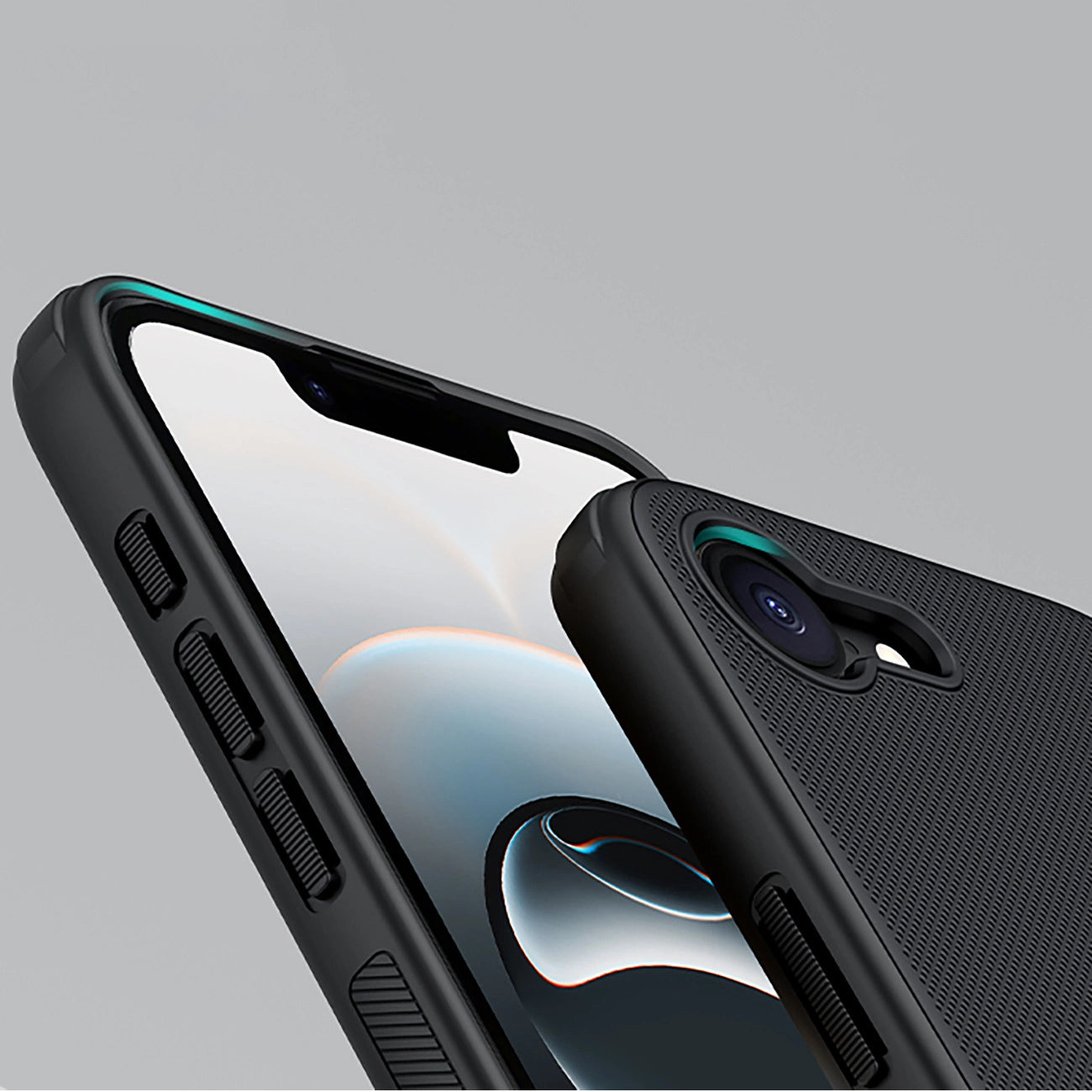 Nillkin Super Frosted Shield Pro Magnetic Case for iPhone 16e - Black_12