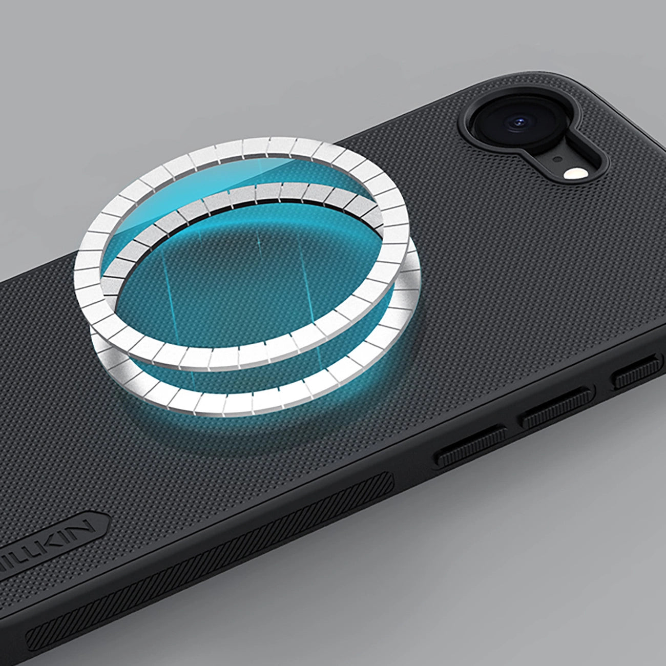 Nillkin Super Frosted Shield Pro Magnetic Case for iPhone 16e - Black_13