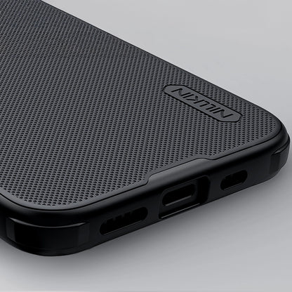 Nillkin Super Frosted Shield Pro Magnetic Case for iPhone 16e - Black_8