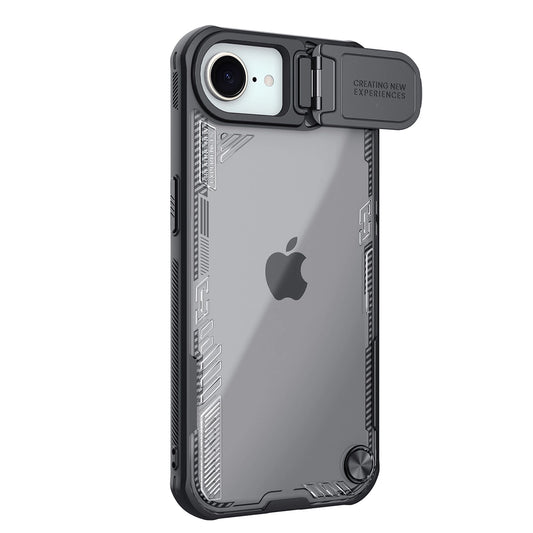 Nillkin Iceblade Prop Case with Lens Cover and Stand for iPhone 16e - Black_0
