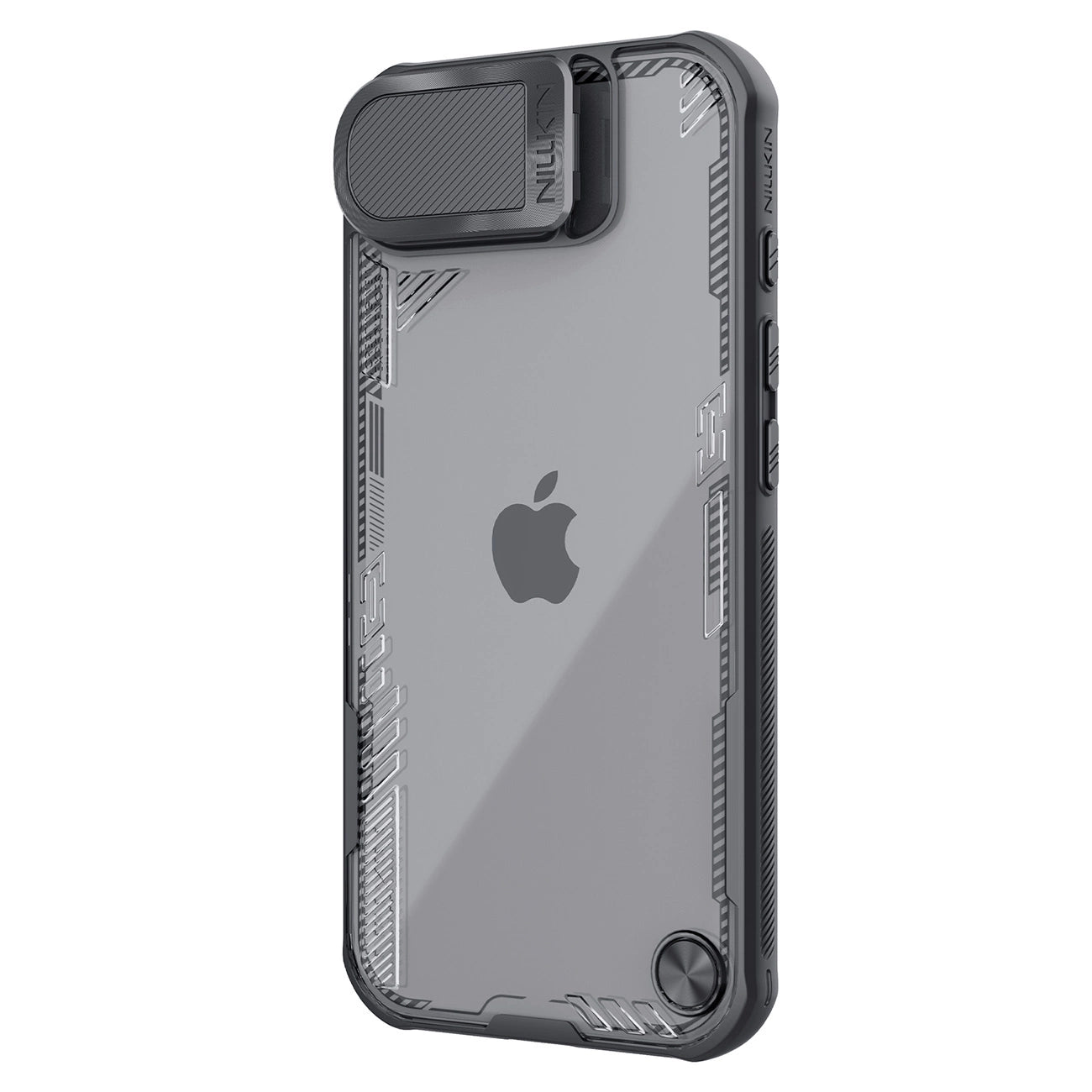 Nillkin Iceblade Prop Case with Lens Cover and Stand for iPhone 16e - Black_2