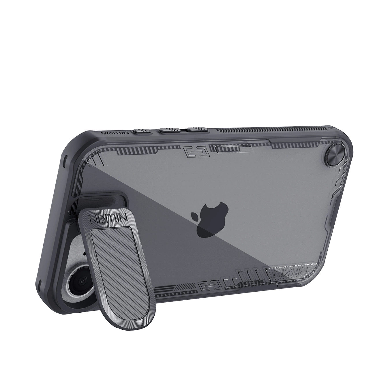 Nillkin Iceblade Prop Case with Lens Cover and Stand for iPhone 16e - Black_4
