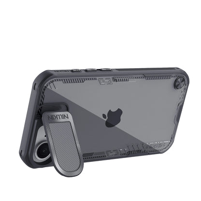 Nillkin Iceblade Prop Case with Lens Cover and Stand for iPhone 16e - Black_4