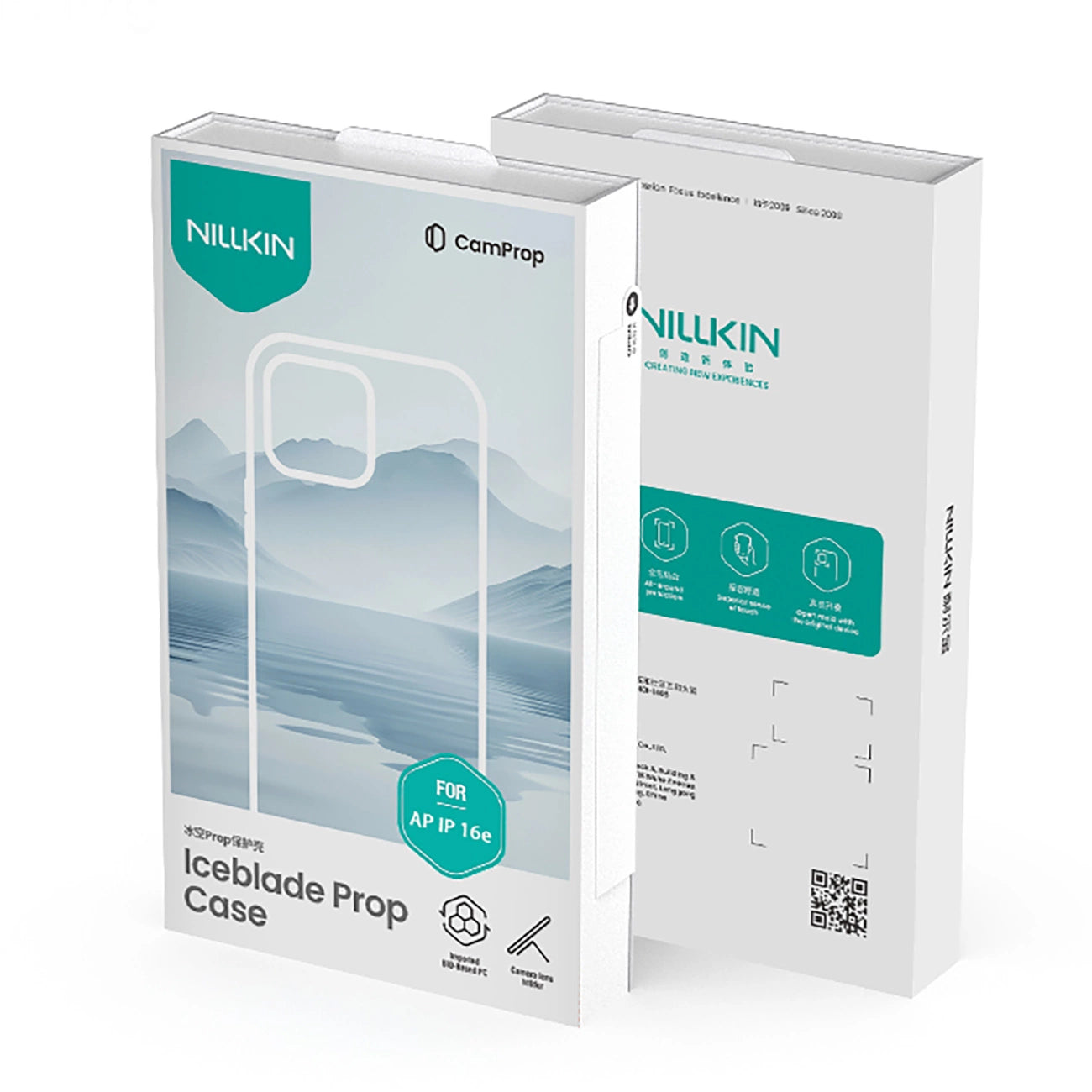 Nillkin Iceblade Prop Case with Lens Cover and Stand for iPhone 16e - Green_12