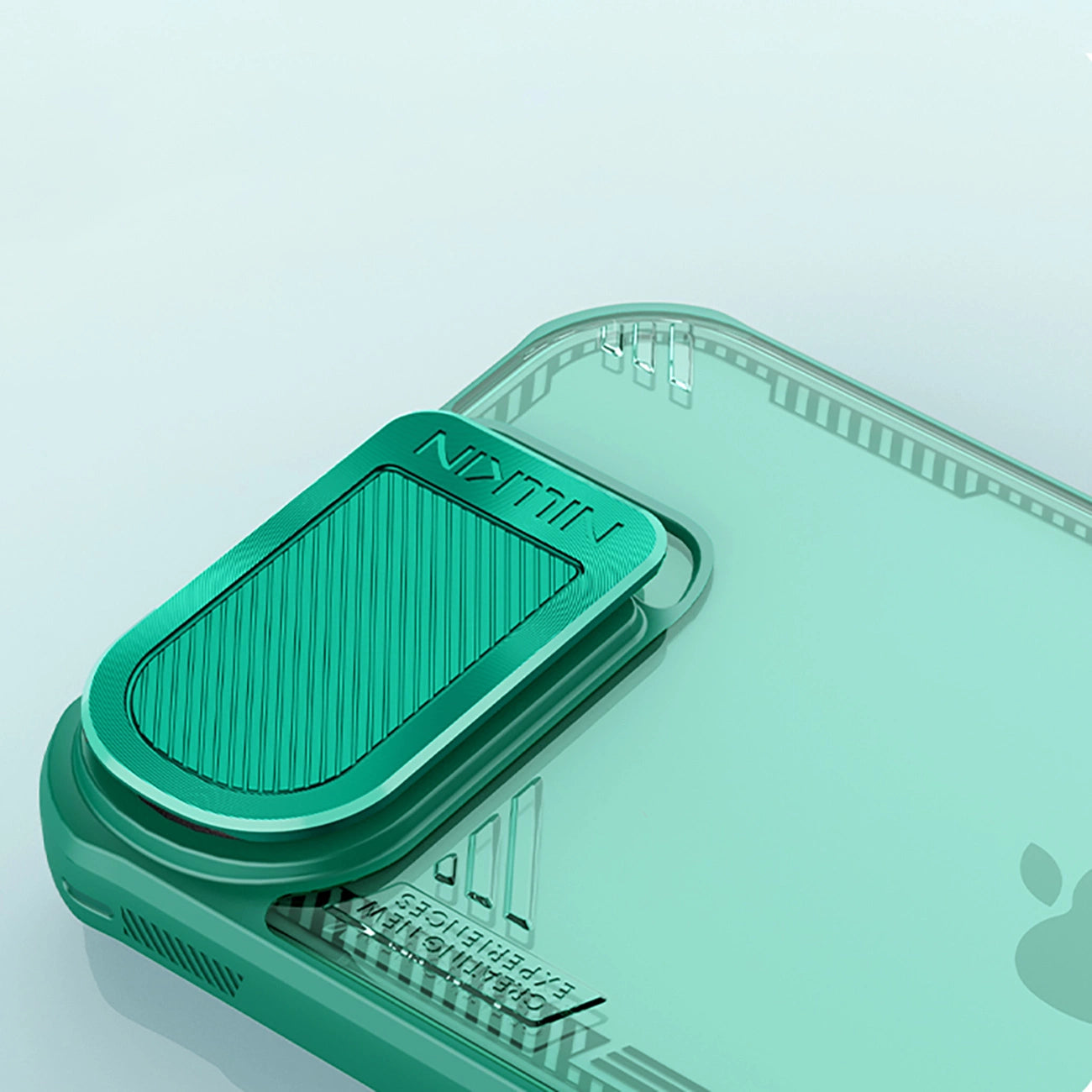Nillkin Iceblade Prop Case with Lens Cover and Stand for iPhone 16e - Green_8