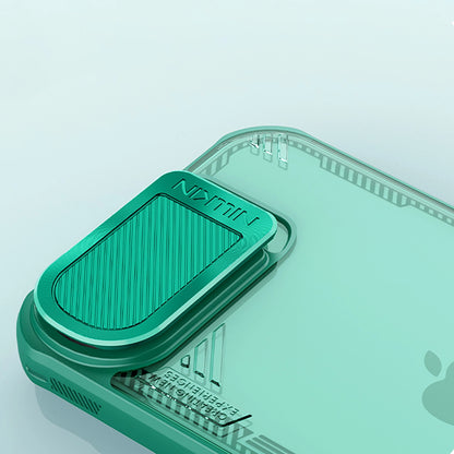 Nillkin Iceblade Prop Case with Lens Cover and Stand for iPhone 16e - Green_8