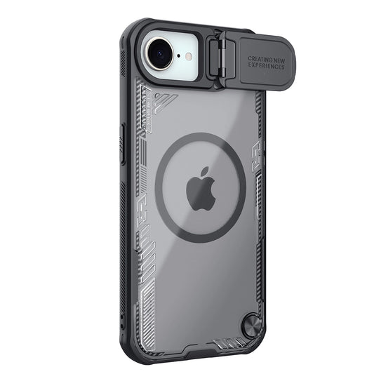 Nillkin Iceblade Prop Magnetic Case with Lens Cover and Stand for iPhone 16e - Black_0
