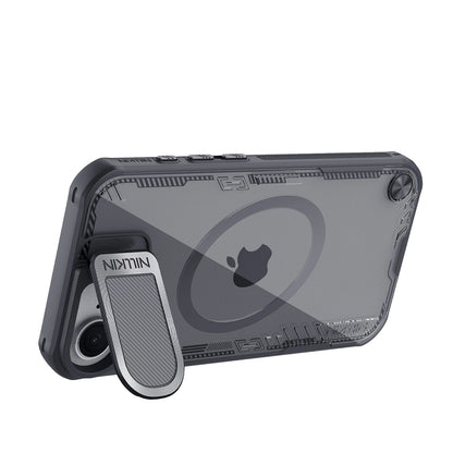 Nillkin Iceblade Prop Magnetic Case with Lens Cover and Stand for iPhone 16e - Black_4
