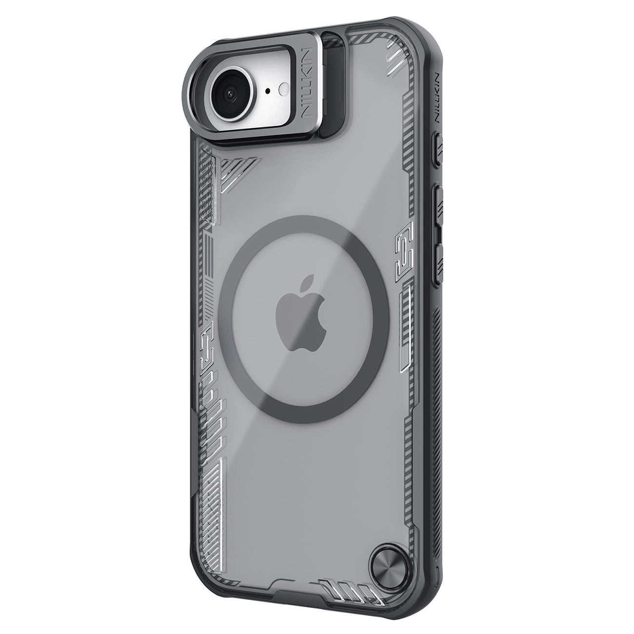 Nillkin Iceblade Prop Magnetic Case with Stand for iPhone 16e - Black_2