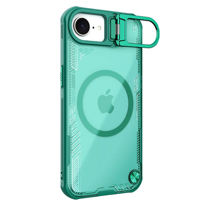Nillkin Iceblade Prop Magnetic Case with Stand for iPhone 16e - Green_0