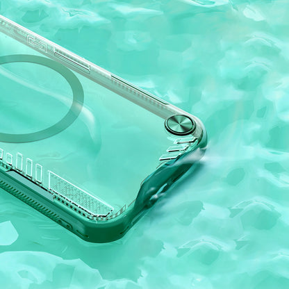 Nillkin Iceblade Prop Magnetic Case with Stand for iPhone 16e - Green_6