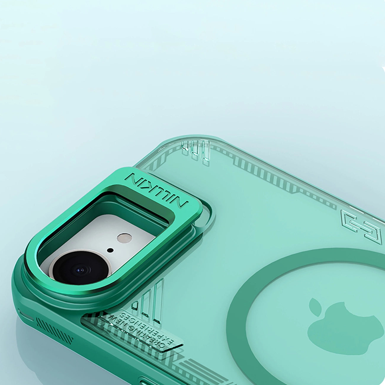 Nillkin Iceblade Prop Magnetic Case with Stand for iPhone 16e - Green_8
