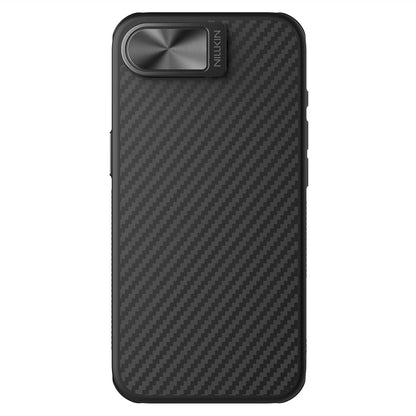 Etui Nillkin CarboProp Magnetic z osłoną na aparat i podstawką na iPhone 16e - czarne_1