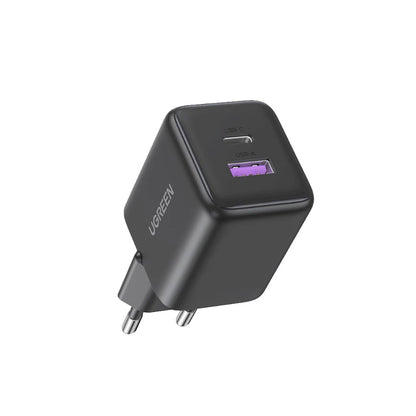 Ugreen X516 30W GaN Wall Charger 1x USB-A 1x USB-C - Gray_0