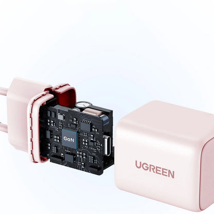 Ugreen X512 20W GaN 1x USB-C Wall Charger - Pink_5