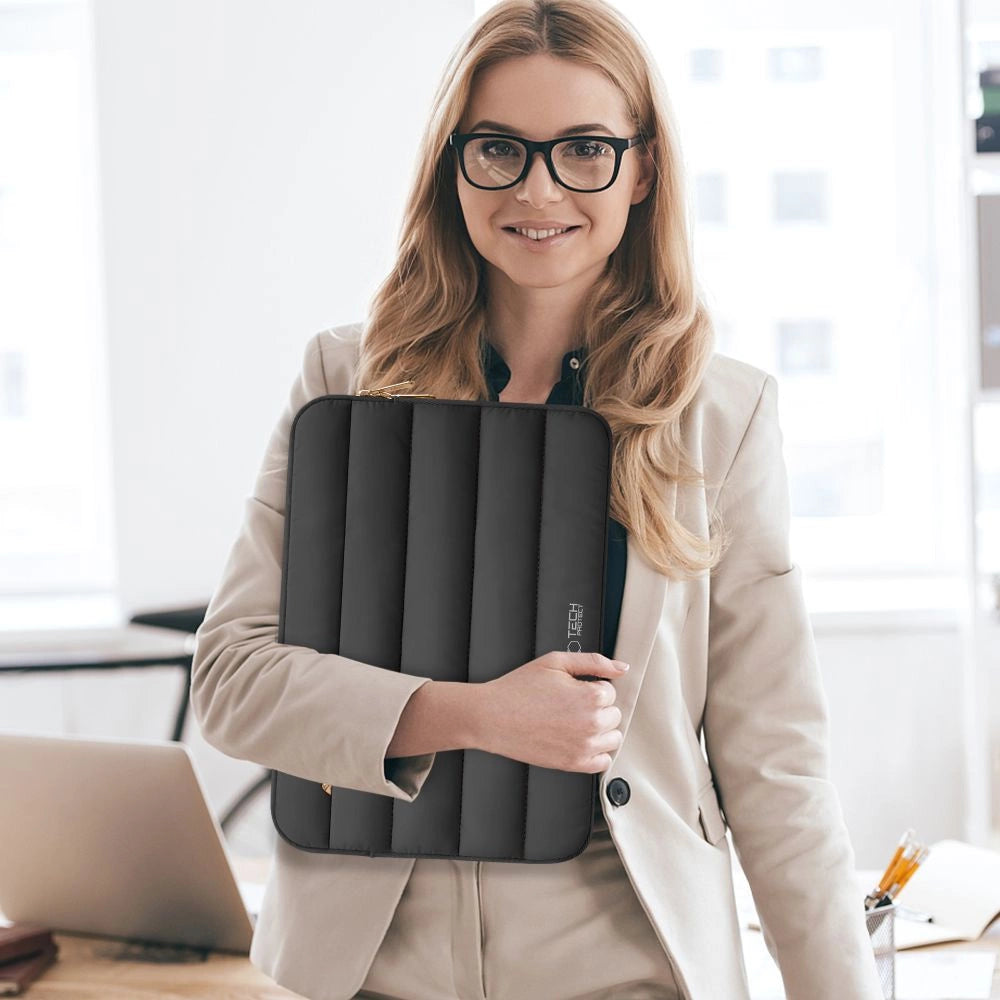 Tech-Protett Fluffy Laptop Bag 13-14 - Black_10