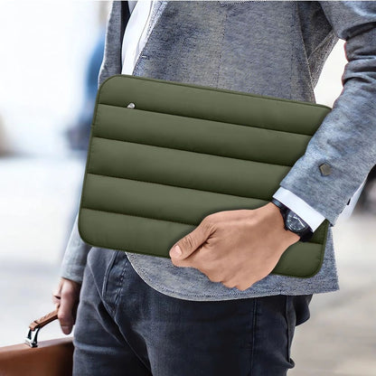 Tech-Protett Fluffy Laptop Bag 15-16 - Green_12