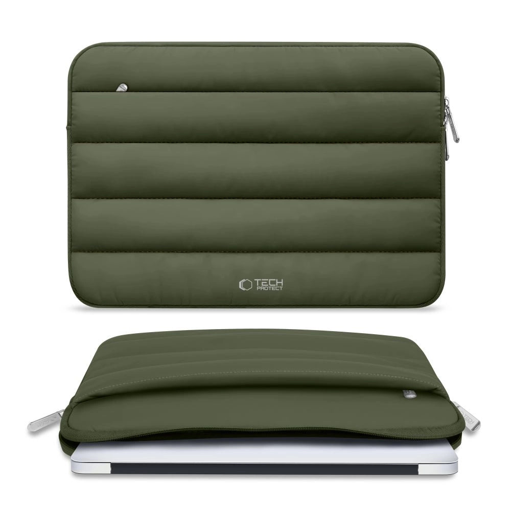 Tech-Protett Fluffy Laptop Bag 15-16 - Green_2