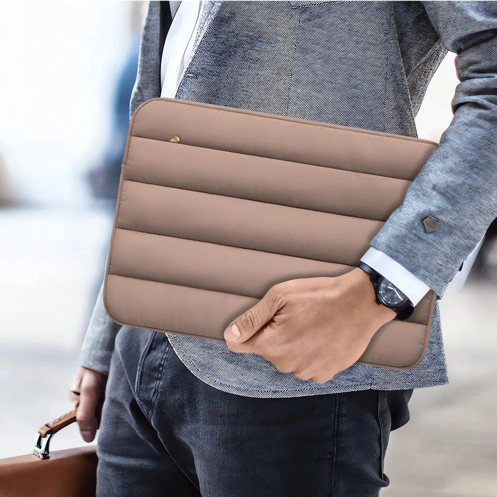 Tech-Protett Fluffy Laptop Bag 15-16 - Brown_12