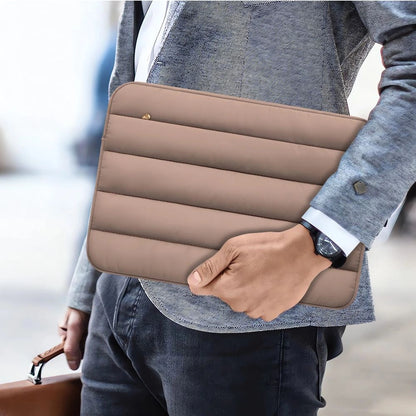 Tech-Protett Fluffy Laptop Bag 15-16 - Brown_12