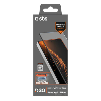 SBS tempered glass with D3O technology with applicator for Samsung Galaxy S25 Ultra_1