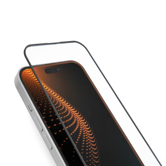 SBS tempered glass with D3O technology with applicator for iPhone 15 / iPhone 15 Pro / iPhone 16_0