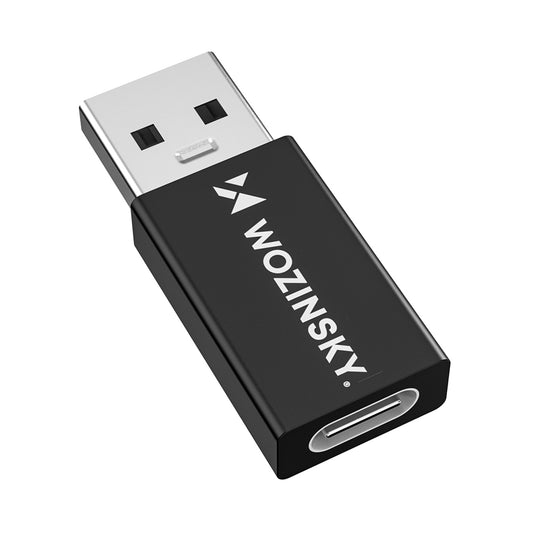 Wozinsky WAAC-01 USB-A - USB-C OTG Adapter - Black_0