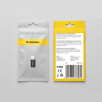 Wozinsky WAAC-01 USB-A - USB-C OTG Adapter - Black_9
