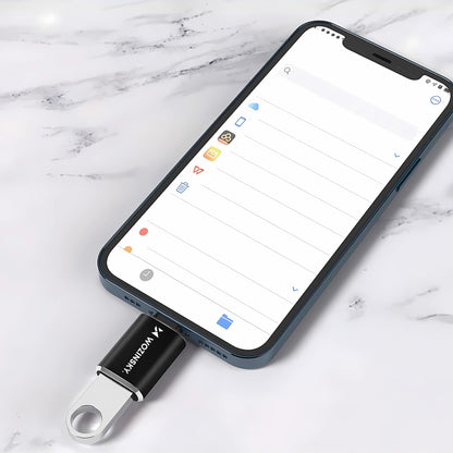 Wozinsky WALA-01 Lightning to USB-A OTG Adapter - Black_8