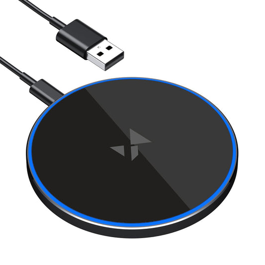 Wozinsky WLI-01Y 15W Qi Inductive Charger with USB-C Cable - Black_0