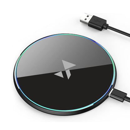 Wozinsky WLI-01Y 15W Qi Inductive Charger with USB-C Cable - Black_3