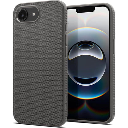 Spigen Liquid Air Case for iPhone 16e - Gray_0