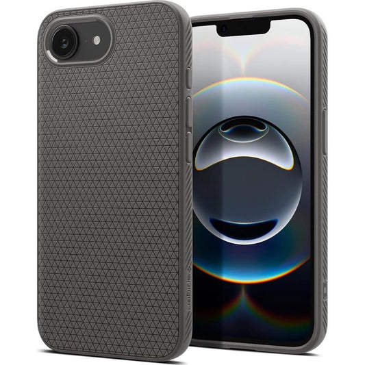 Spigen Liquid Air Case for iPhone 16e - Gray_0