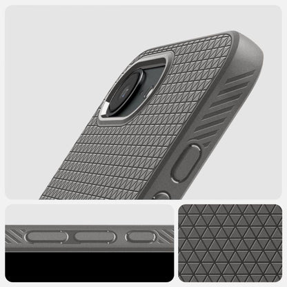 Spigen Liquid Air Case for iPhone 16e - Gray_13