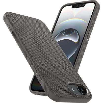 Spigen Liquid Air Case for iPhone 16e - Gray_3