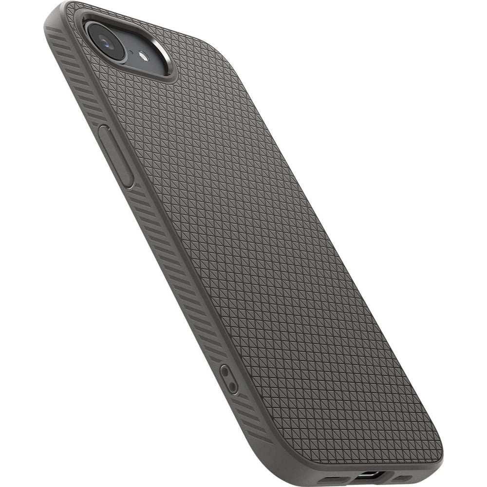 Spigen Liquid Air Case for iPhone 16e - Gray_4